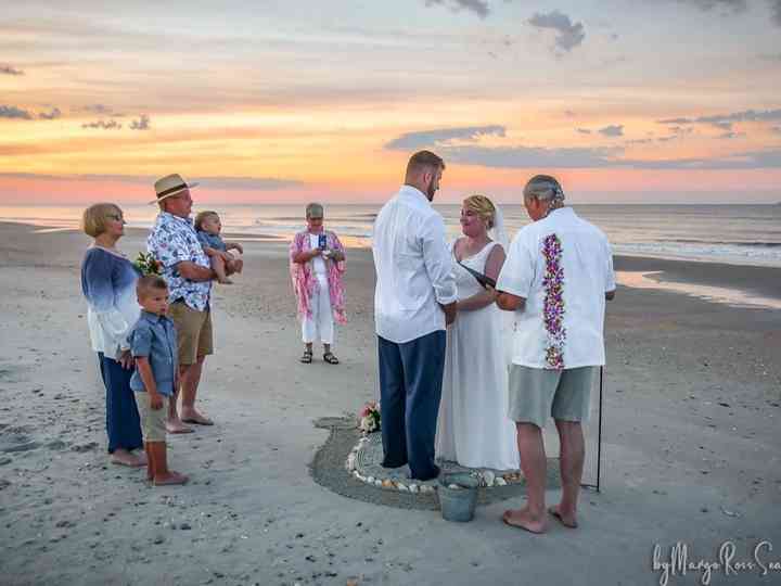 Beachpeople Weddings Photograph Photography Sunset Beach Nc
