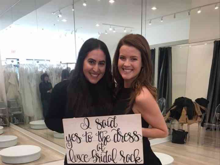 Lbr Bridal Luxe Bridal Rack Dress Attire Chicago Il Weddingwire