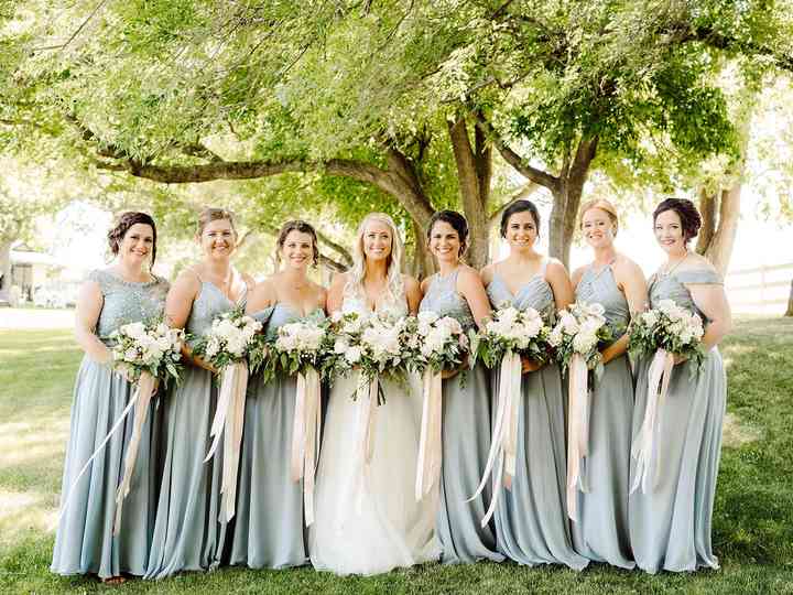 kennedy blue bridesmaids dresses