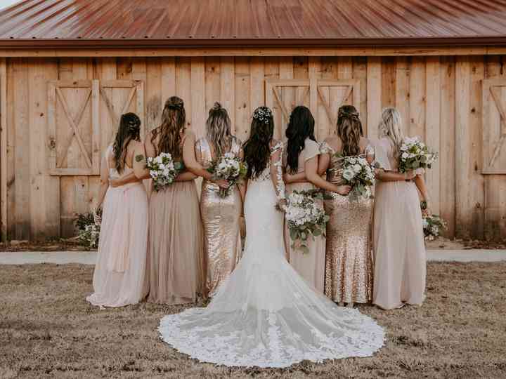 Rustic Rose Barn Venue Guthrie Ok Weddingwire