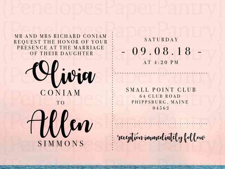 Penelope S Paper Pantry Invitations Battle Creek Mi Weddingwire