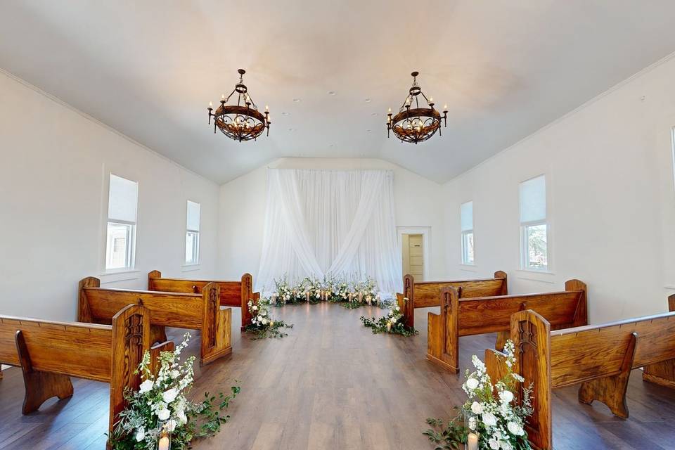 Prescott Wedding Chapel and Courtyard 3d tour