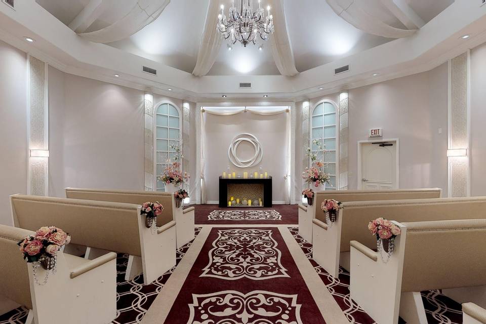 Flamingo Las Vegas Wedding Garden Chapel 3d tour