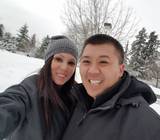 Heather and David