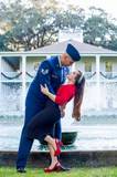 Amina Barela and Charles Owens II