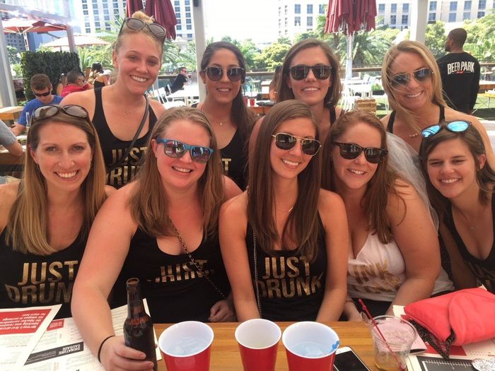 Will you rock matching gear at your bachelorette party? 1