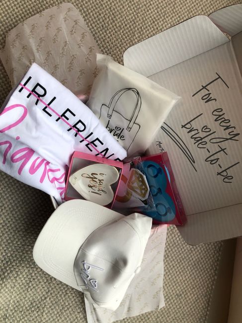 Have you bought yourself any products announcing your newly engaged status? 1