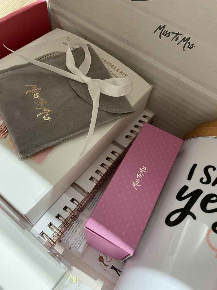 Pampered bride box from Something New Bridal Box Weddings Community Conversations Wedding Forums WeddingWire