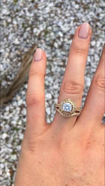 Show me your curved/indented wedding bands! 11
