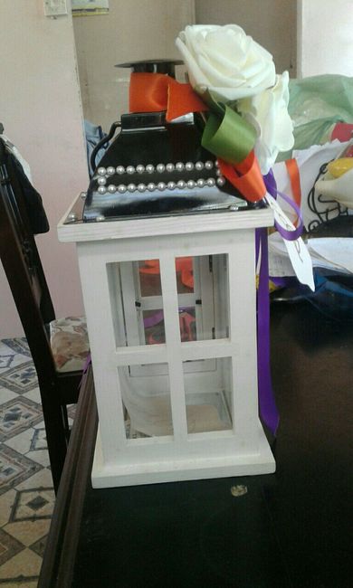 D.I.Y card box and bouquet