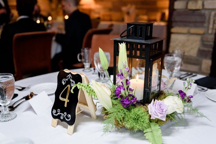 My wedding centerpieces