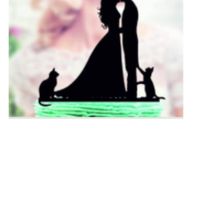 Just got our cake topper... - 1