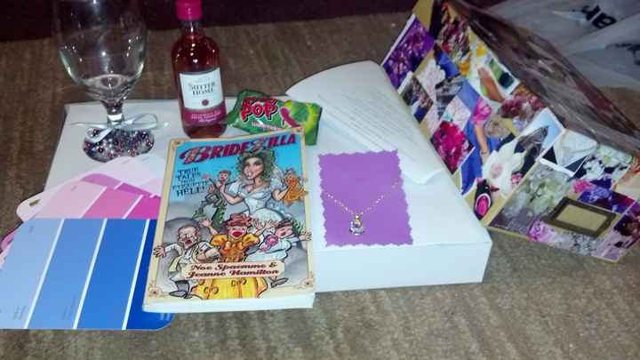 Merry Christmas!!! Bridesmaids boxes finished!