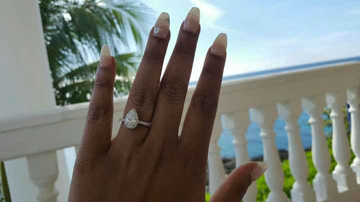 Pear e-ring and a little background on us