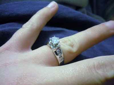 Might be rude to ask but how many CT's is your engagement ring? What is average?