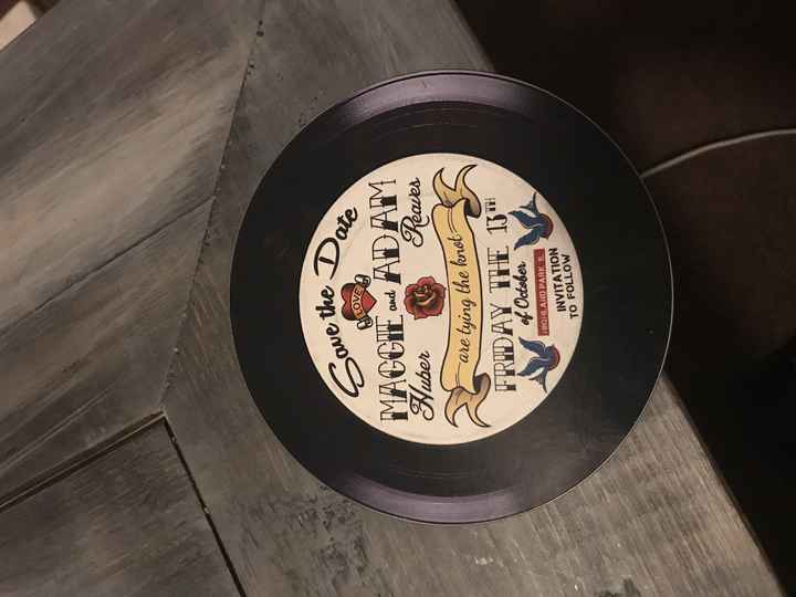 Save the dates without a photo