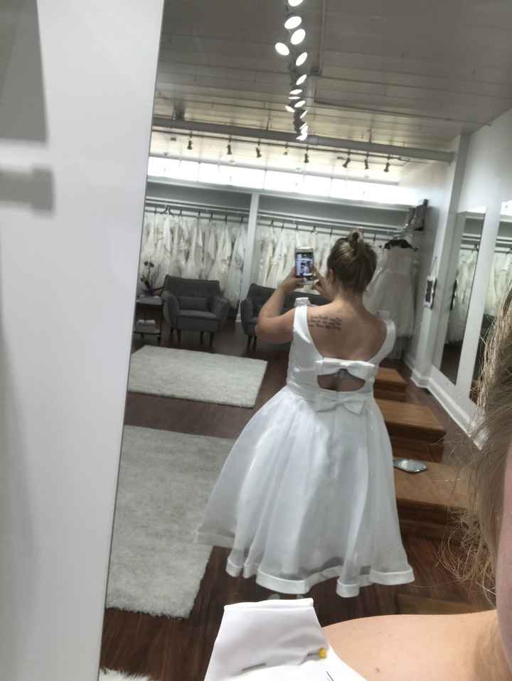 Finally got to try on my dress and I want to share it!