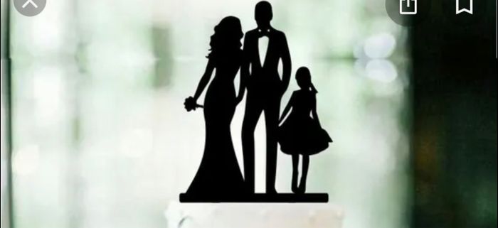 Blended family cake 2