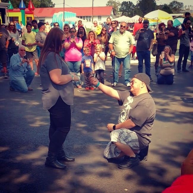 Let's see your proposal pictures!