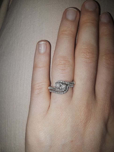 i got my wedding band! Show me your beautiful rings! 12