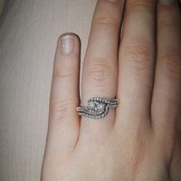 i got my wedding band! Show me your beautiful rings! - 1
