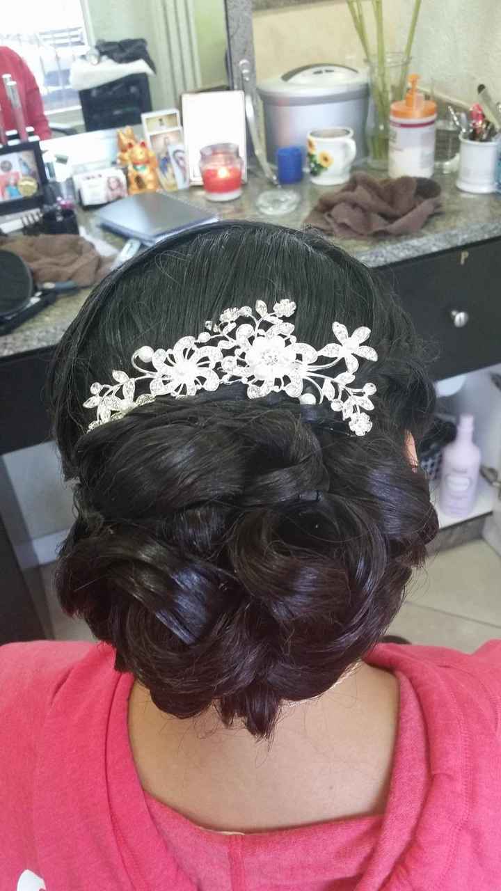 Who is growing out their hair for their wedding?