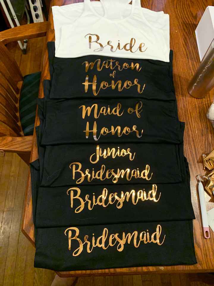 Bridesmaid “proposals” - 1