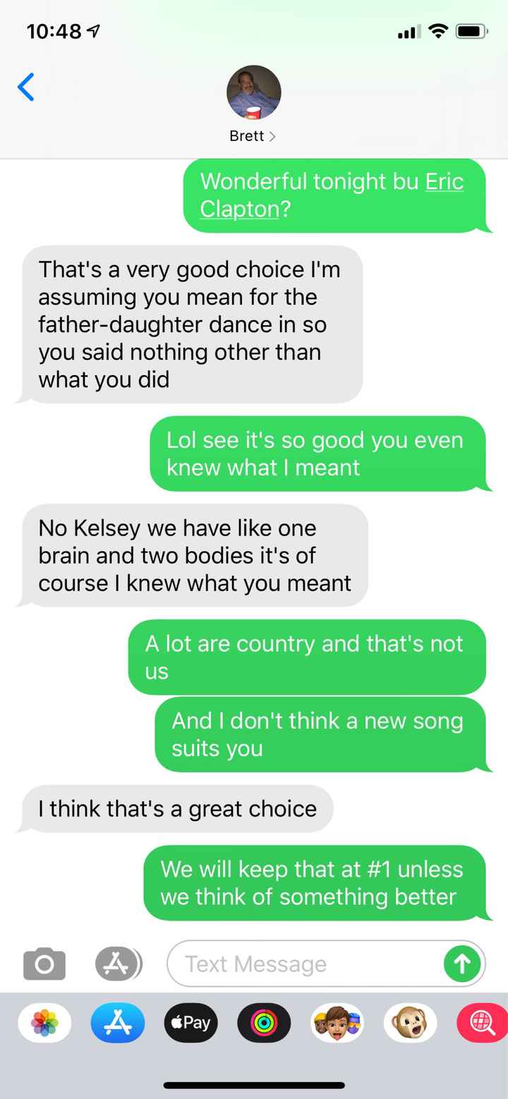 Father/daughter Dance Songs - 1
