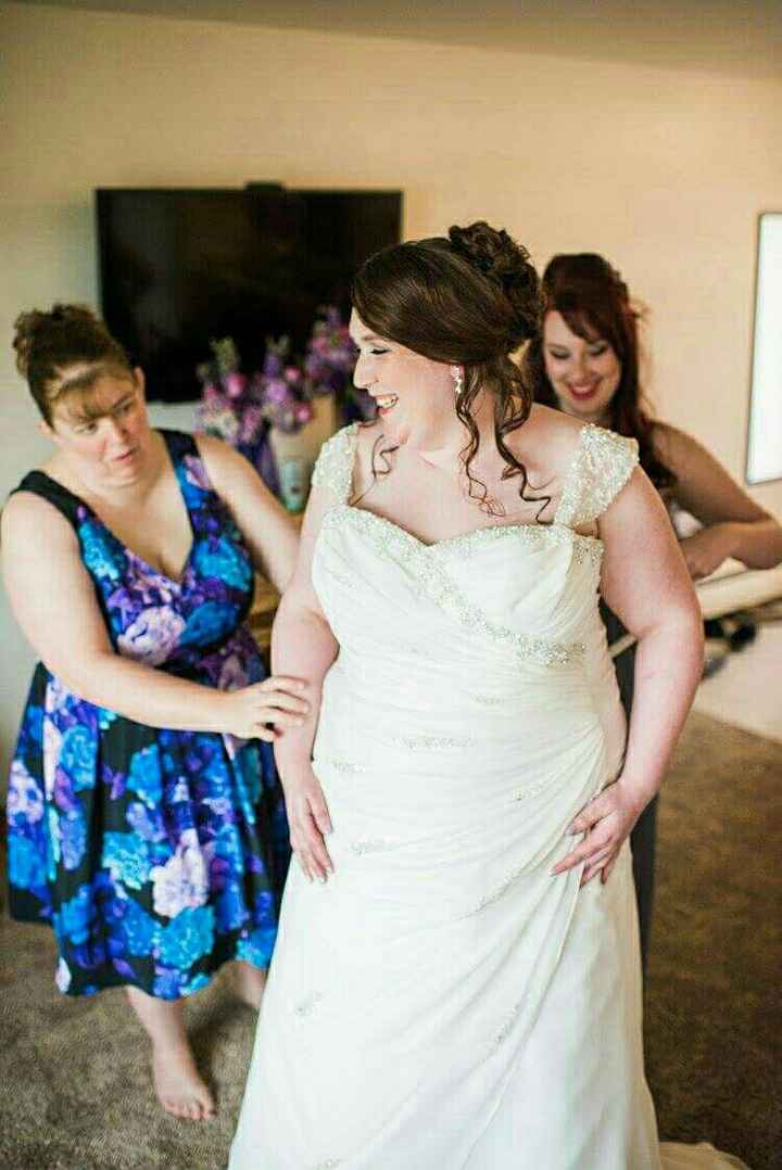 Wedding day hair - 1