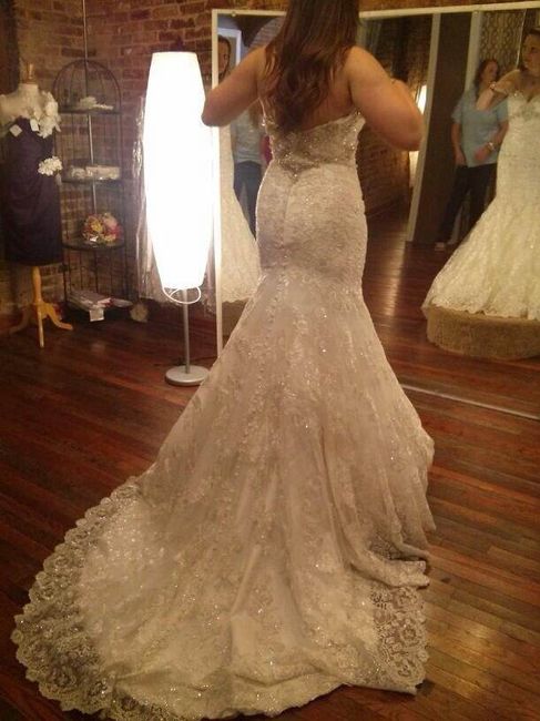 Said "YES TO THE DRESS" Kinda!!!