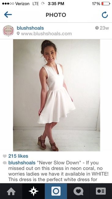 Bridal Shower. What did you wear?