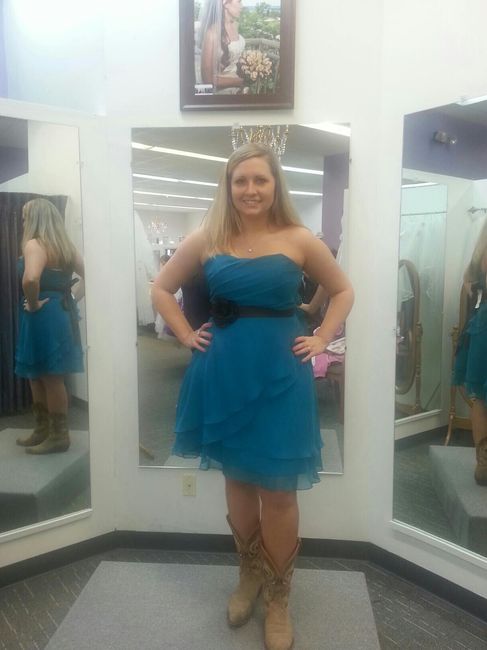 Successful dress shopping day!!