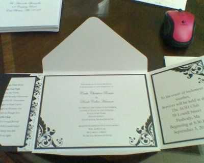 Has anyone made their own pocketfolds for your invitations?