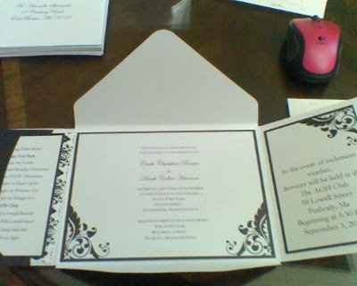 Has anyone made their own pocketfolds for your invitations?