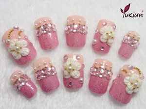 I googled "wedding nails" to get ideas and this is what I found...