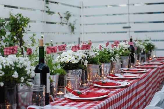 Bbq theme outdoor wedding...need help with the details.