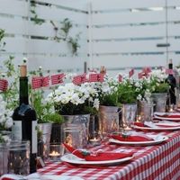 Bbq theme outdoor wedding...need help with the details.