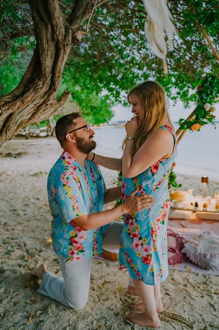 How did everyone get engaged? 5