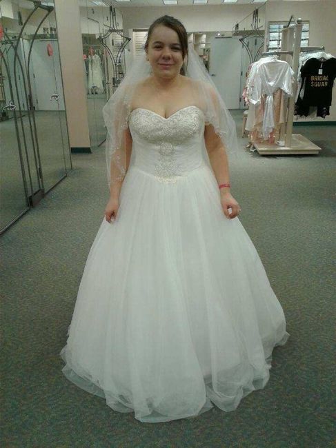 Show me your David's Bridal Dresses 1