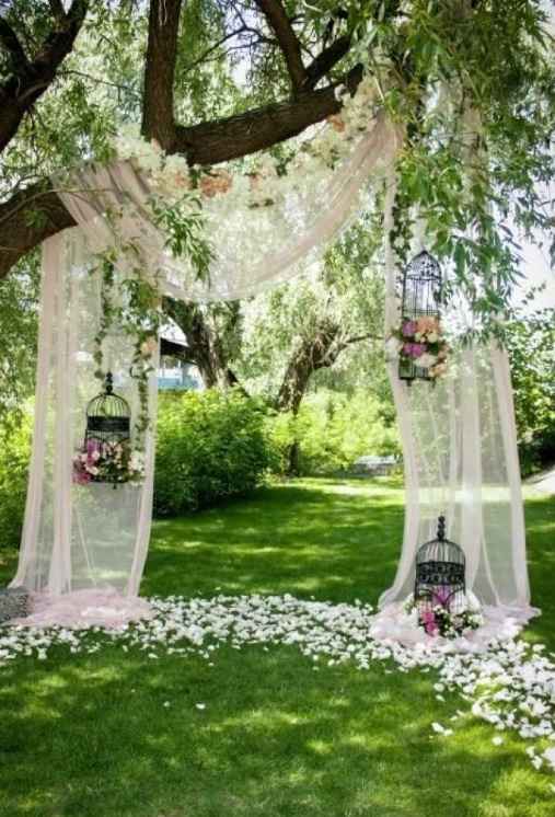 Arch or Tree for Ceremony Altar? 4