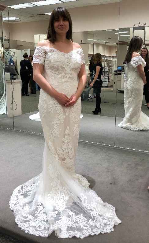 Wedding dress contenders (aka rejects) 8