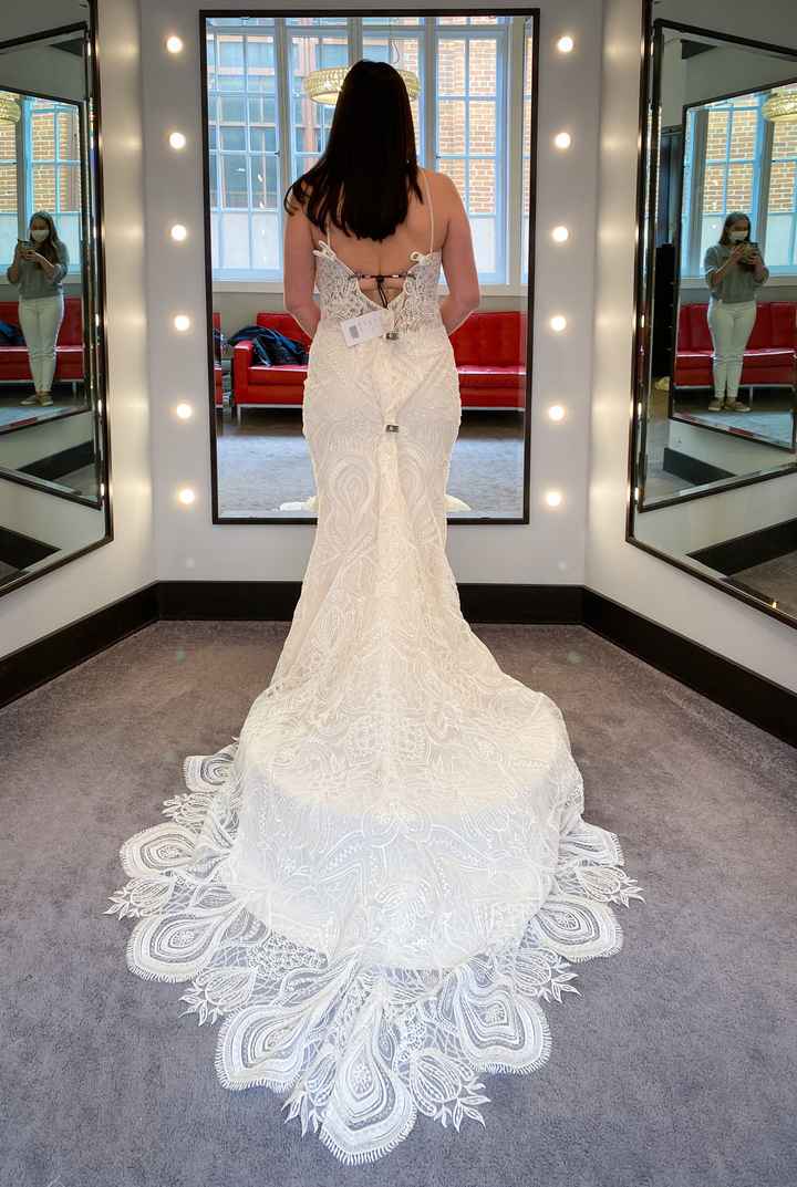 Which dress did i say yes to? 2