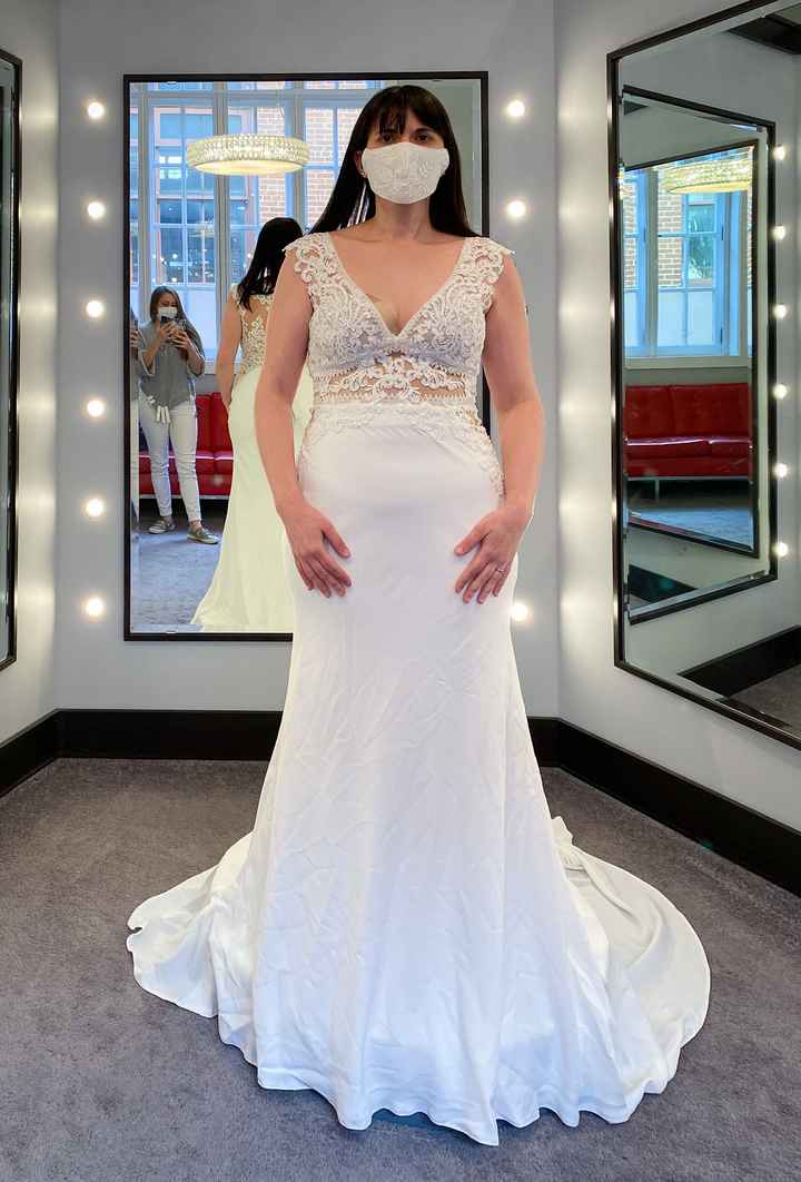 Which dress did i say yes to? 3