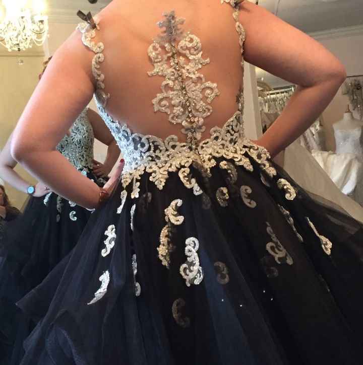 What was the most unique dress you tried on? Pics?