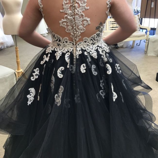 What was the most unique dress you tried on? Pics?