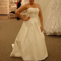 This is My dress i bought at david's what do you think?