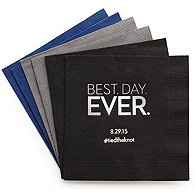 SALE on personalized napkins