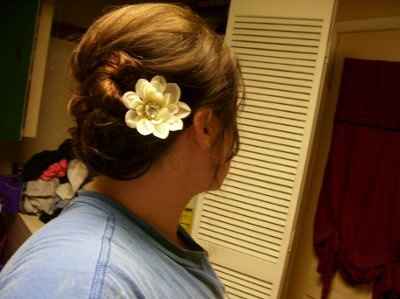 My hair trial -(pics) Opinions welcome:)