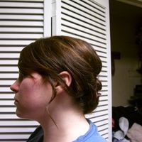 My hair trial -(pics) Opinions welcome:)