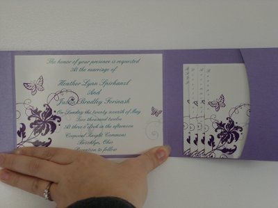 has anyone attempted to make their own wedding invitations?